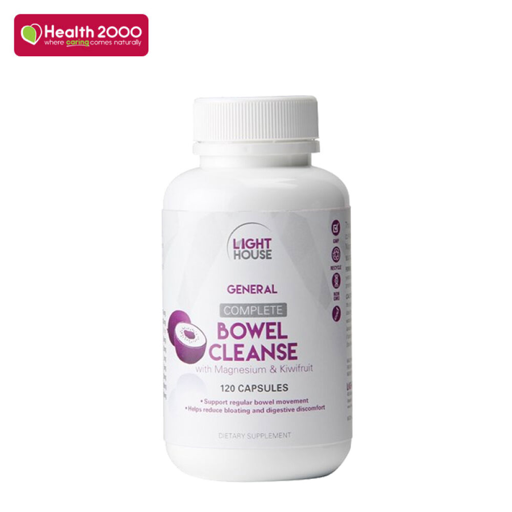 lighthouse莱氏奇异果清肠排毒助消化胶囊60粒／120粒60粒