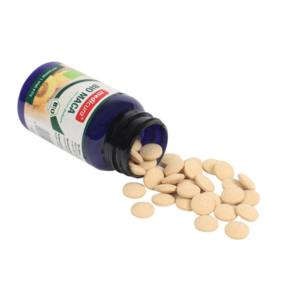 德国直邮|Medicura玛卡秘鲁玛咖原料有机玛卡精片德国制造有机玛卡片
