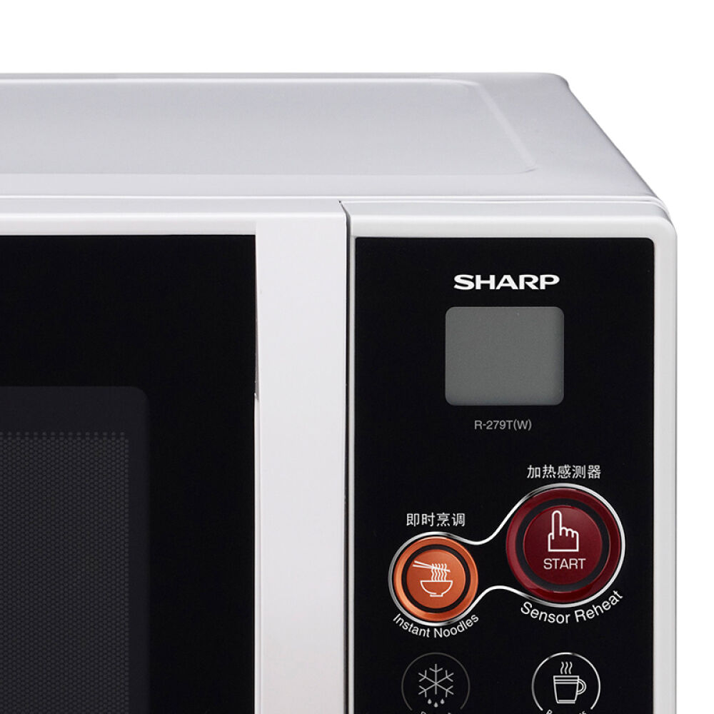 夏普（SHARP）微波炉触摸式R-279T(W）无需调控火力智能火候控制智能湿度感应
