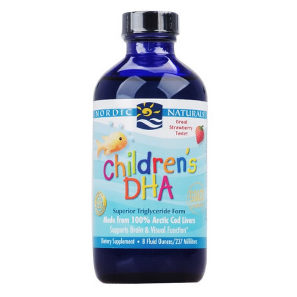 挪威小鱼NordicNaturals婴幼儿鳕鱼油D3滴剂含DHA挪威大鱼237ml*2瓶