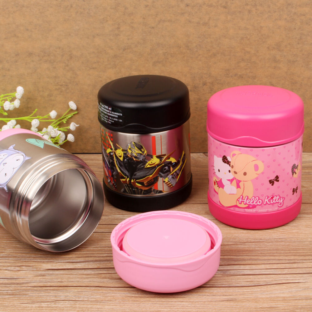 膳魔师儿童卡通保温罐焖烧罐桶保温杯可爱便于携带饭盒系列主题概念焖烧杯F3011-MF-米菲