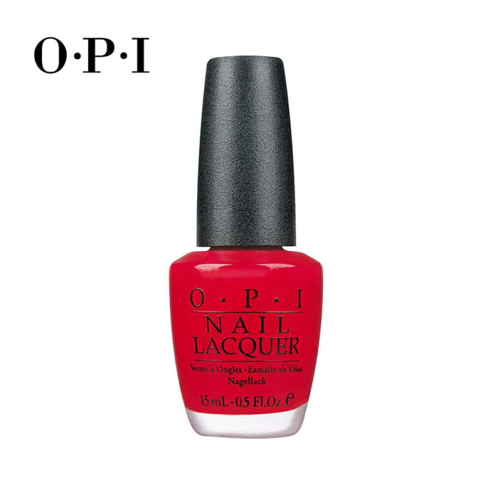 OPI指甲油艳丽复古红色系15ml环保无毒健康持久孕妇可用美国原装进口H42A16