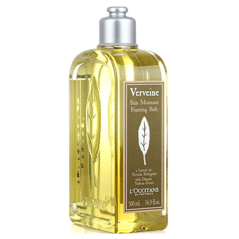 L'Occitane欧舒丹沐浴露马鞭草清新泡泡浴露500ML