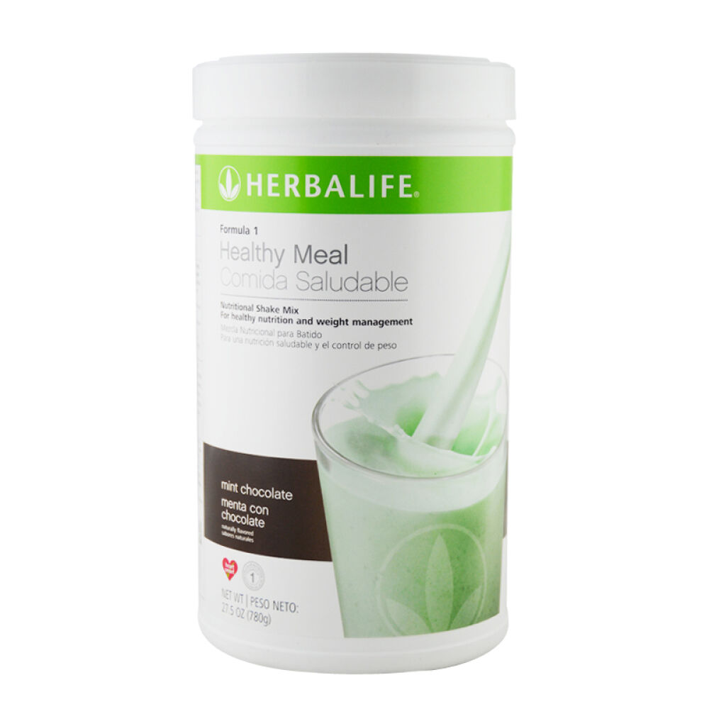 美国原装Herbalife康宝莱蛋白混合饮料减重代餐奶昔粉纤体减肥瘦身750g薄荷巧克力味750g