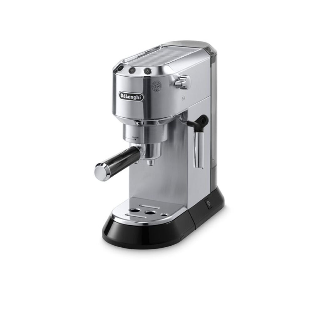 欧洲荷兰直邮Delonghi/德龙EC680意式家用咖啡机不锈钢咖啡机银灰色-EC680.M