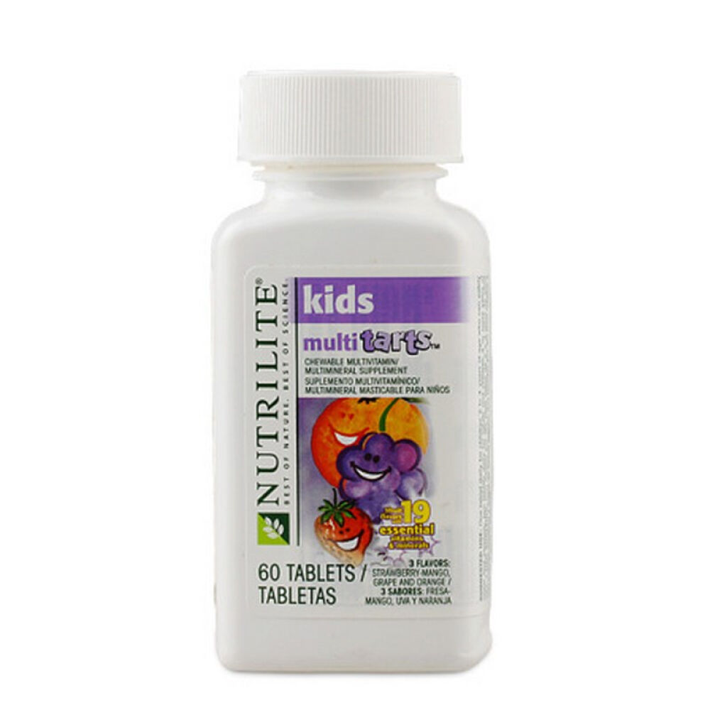 美国安利纽崔莱Amway儿童多种营养咀嚼片60粒1瓶装