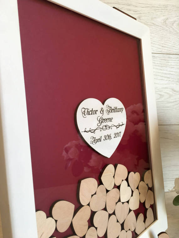 personalisedguestbookgoldweddingguestbookalbumweddingkeepsake