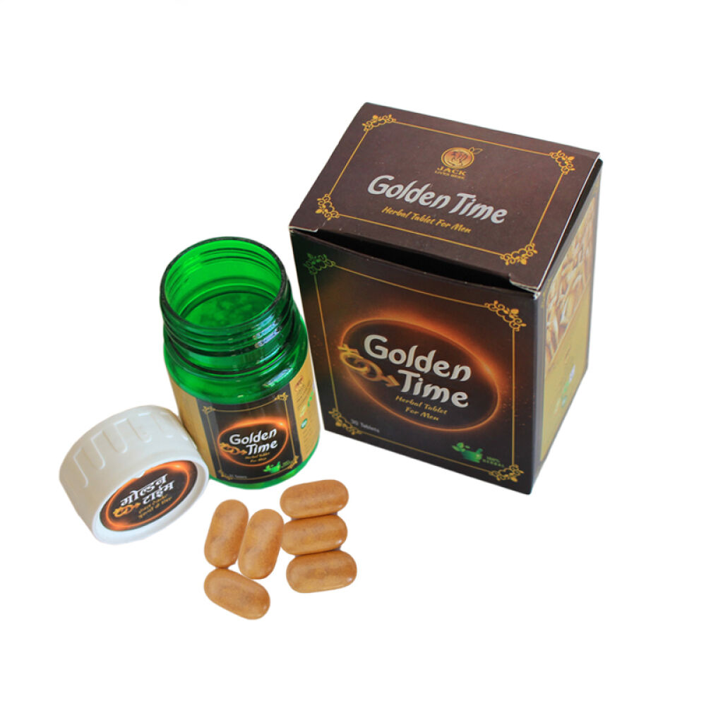 GoldenTime印度神油配方阿育吠坨补肾壮阳丸补肾壮阳男性保健品增大增粗延时性用品3盒金枪不倒