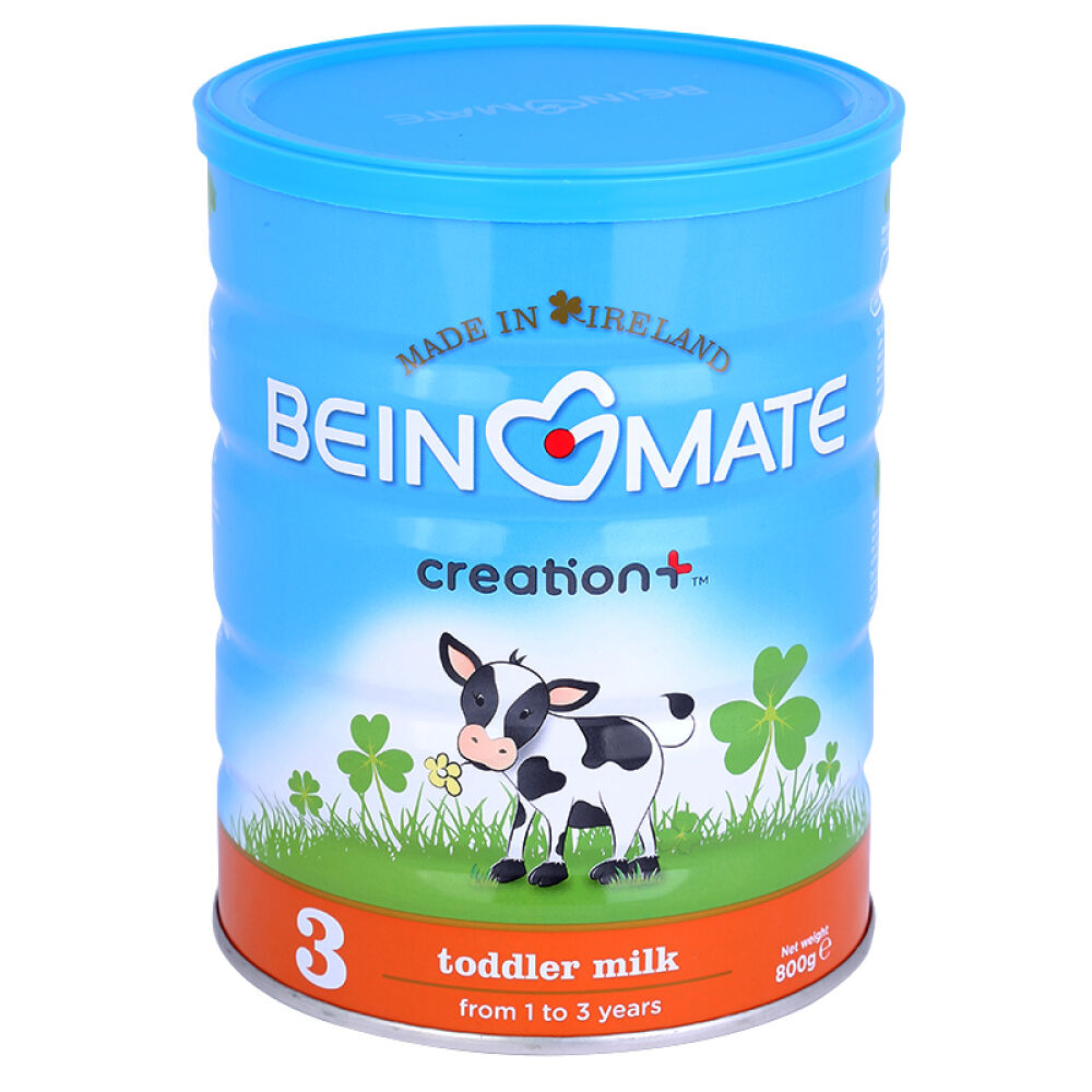 自营贝因美BEINGMATE可睿心婴儿奶粉3段(1-3岁)800g爱尔兰原装进口
