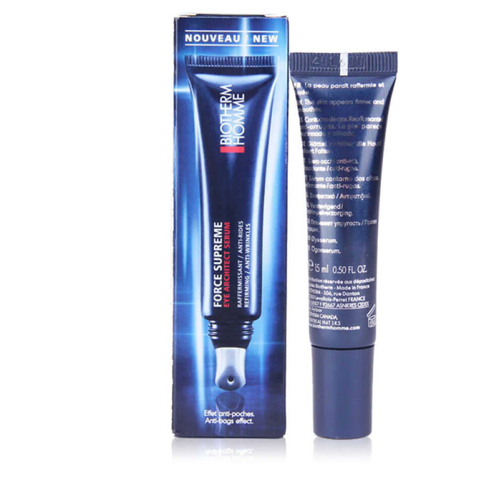 Biotherm碧欧泉男士滋养紧致眼霜15ml保湿淡化细纹黑眼圈