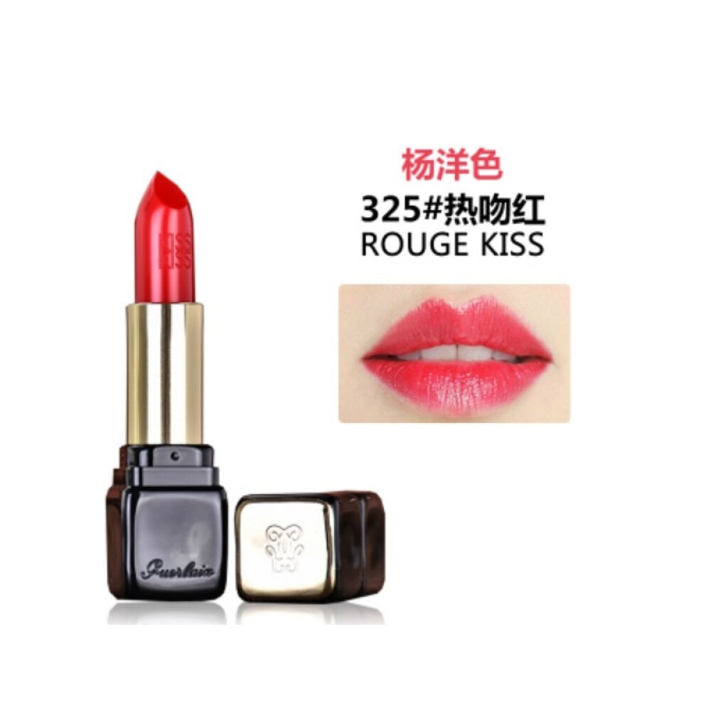 guerlain娇兰亲亲唇膏3.5g金属感滋润易上色保湿法式之吻口红325