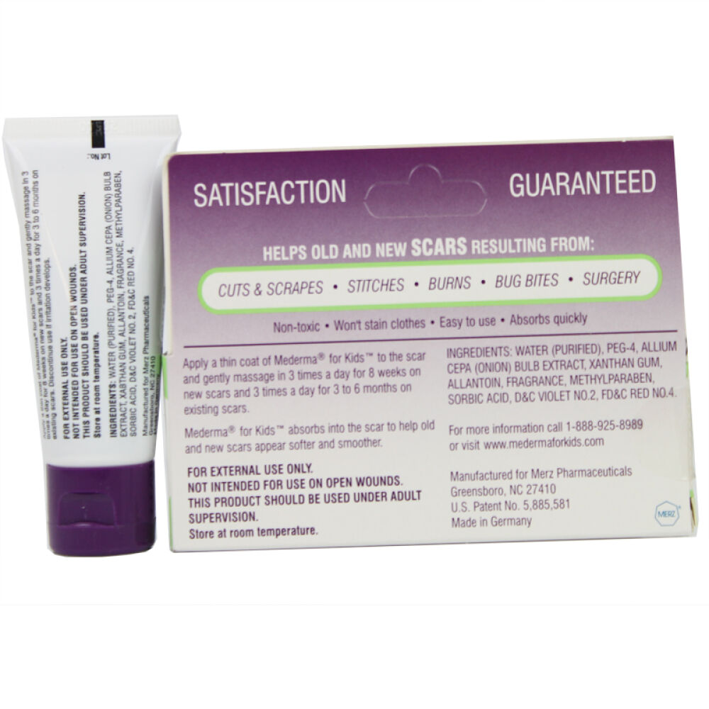 【全球购】Mederma美德玛去疤痕膏儿童烧烫伤疤平复去除淡化修复凝胶美国进口疤痕修复膏儿童版20g祛手术疤新旧疤