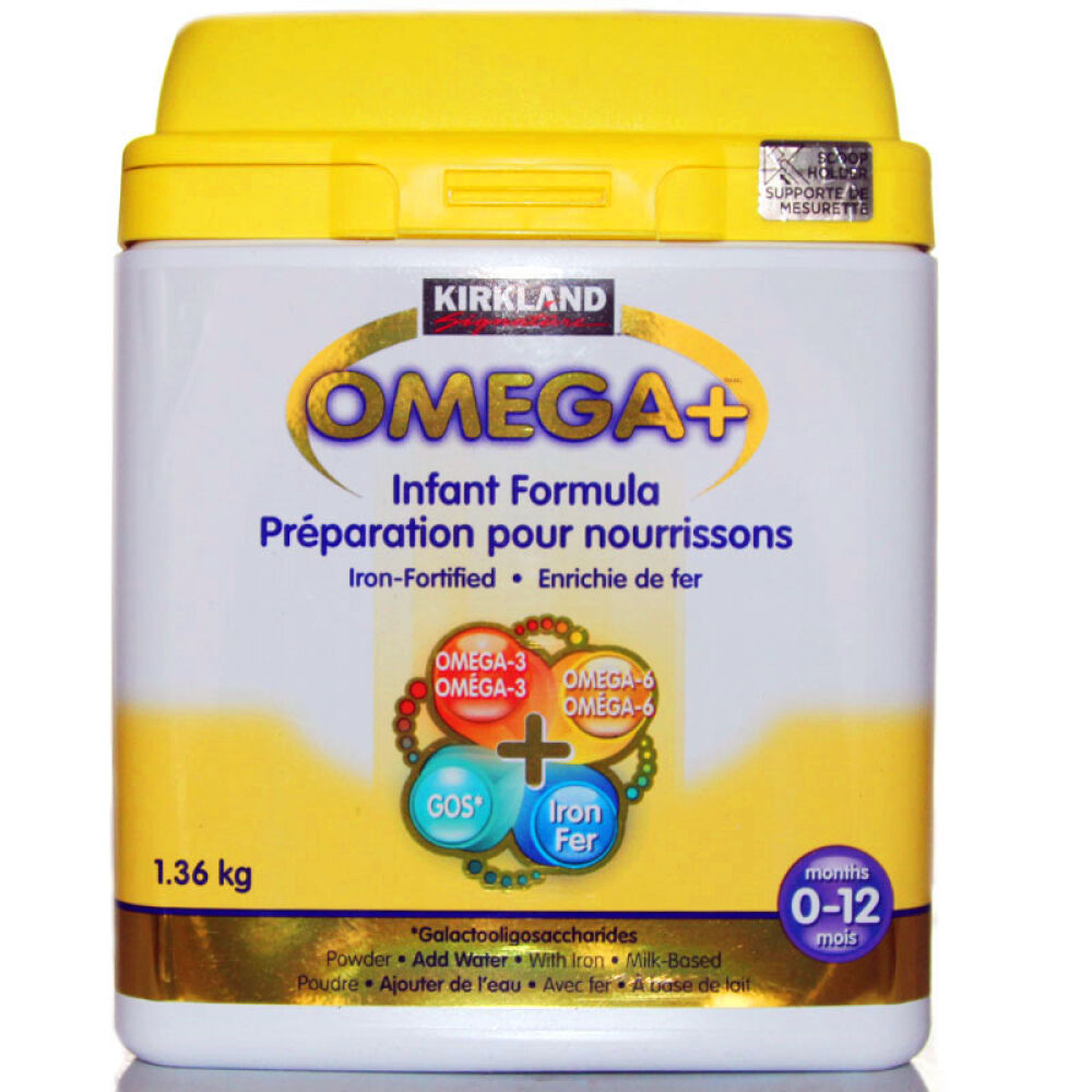 【全球购】【加拿大直邮】Kirkland可兰一段婴儿奶粉1段DHA1360克