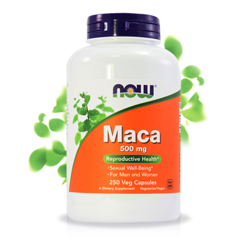 【全球购】美国直邮NowFoods诺奥玛咖/玛卡精片精华MACA胶囊500mg250粒*1瓶