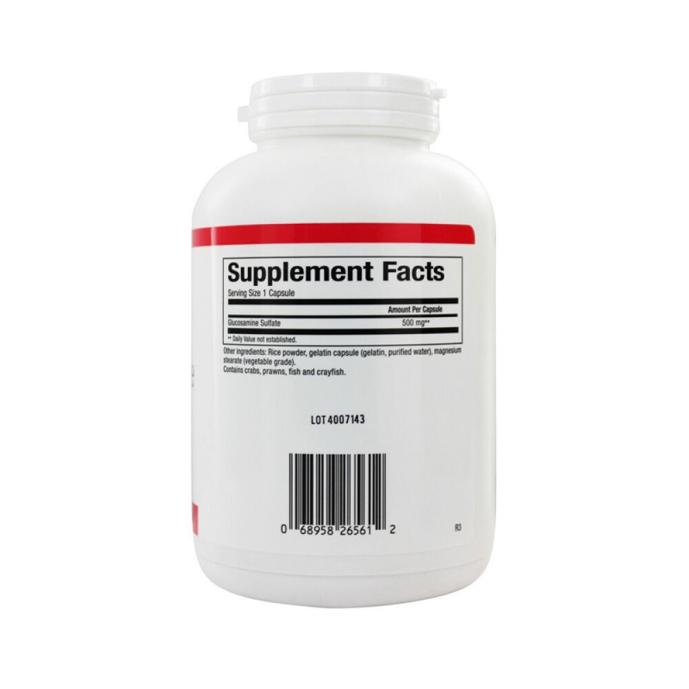 【美国正品直邮】NaturalFactors支持关节和结缔组织健康硫酸盐葡萄糖胺胶囊49671360.00Capsules