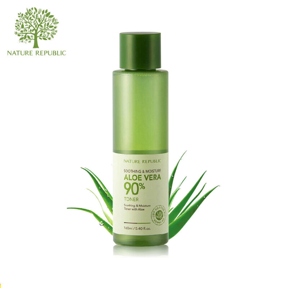 自然乐园NaturalRepublic芦荟爽肤水保湿祛痘160ml