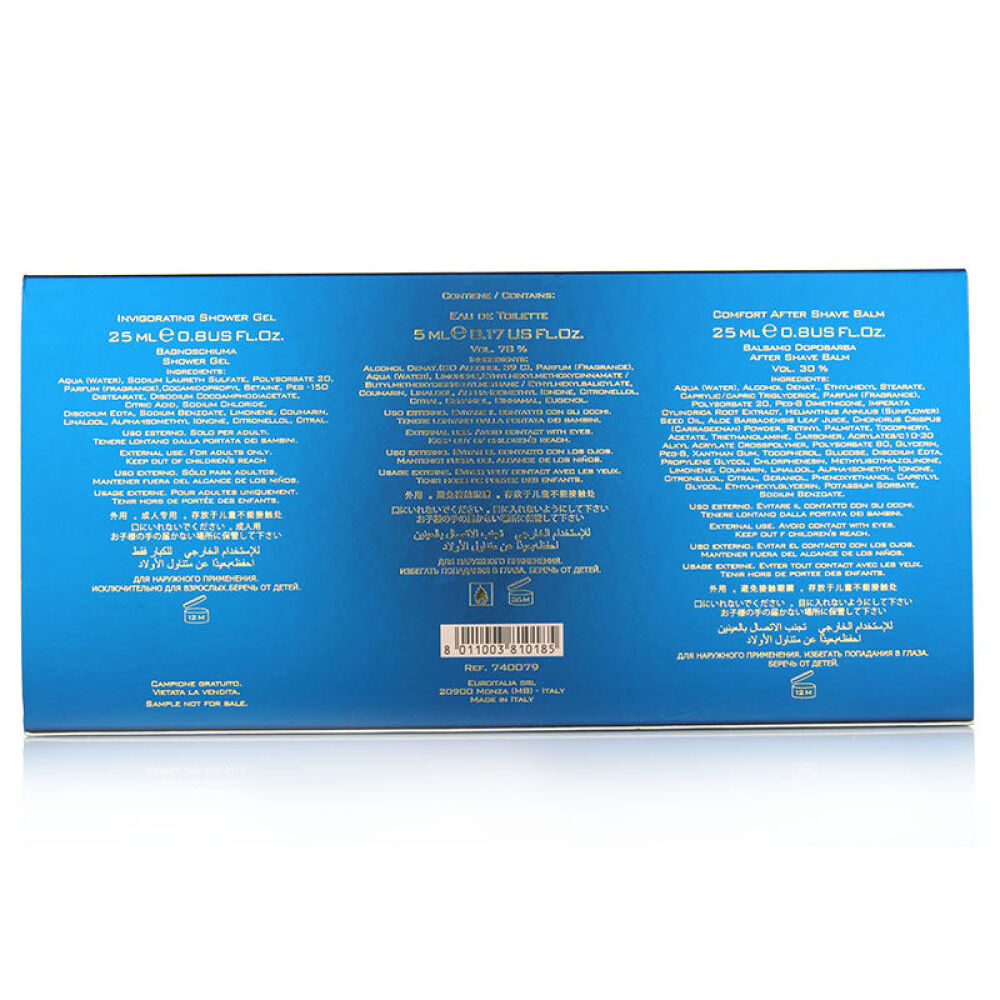 【意大利进口】Versace范思哲香水套装男士女士套装爱神香水5ML+身体乳25ML+沐浴露25ML