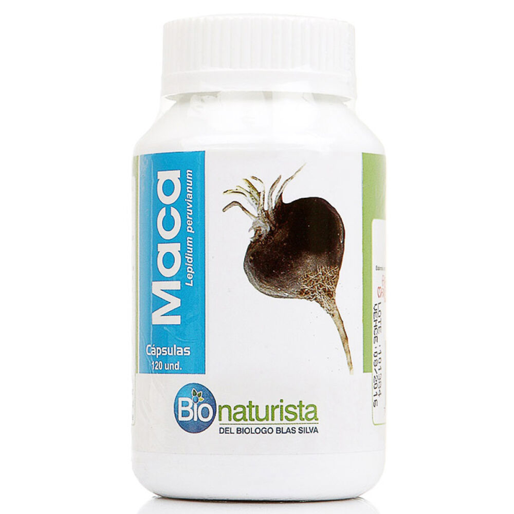 自营BioNaturista黑玛卡胶囊玛咖壮阳补肾促进功能120粒（秘鲁进口）