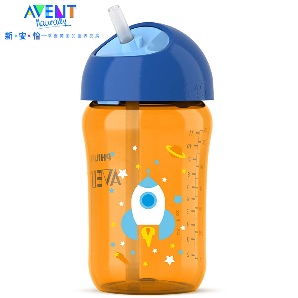 飞利浦新安怡旋转吸管杯12盎司1件装(男孩)