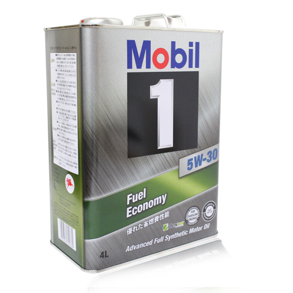 美孚（Mobil）1号全合成机油5W-30SN级5L套装铁桶日本直邮