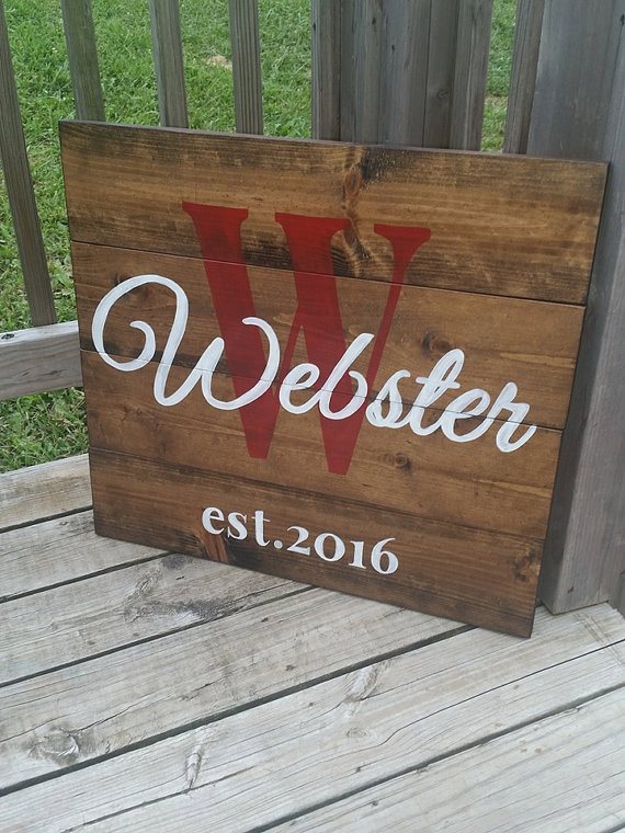 lastnamesign-rusticwoodennamesign-giftforwedding