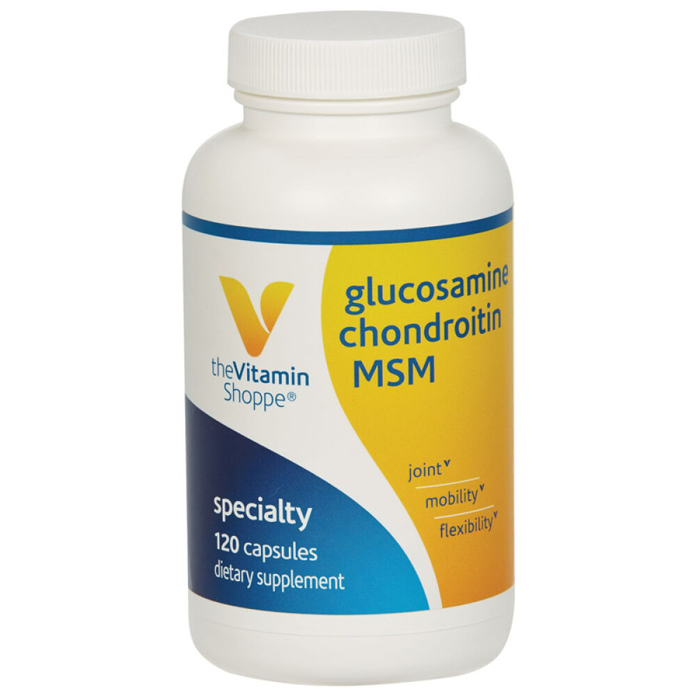 维生素(VitaminShoppe)葡萄糖胺软骨素MSM修复骨关节MSM120粒/1295852 维生素(VitaminShoppe)葡萄糖胺软骨素MSM修复骨关节MSM120粒/1295852