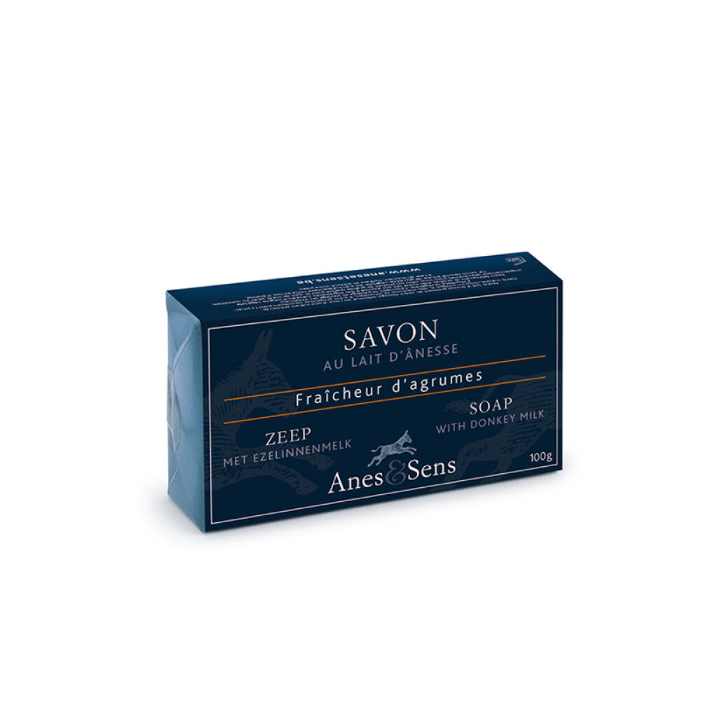 Anes&Sens安妮比利时进口驴奶手工皂洁面皂护肤身体皂天然驴奶柑橘手工皂 Anes&Sens安妮比利时进口驴奶手工皂洁面皂护肤身体皂天然驴奶柑橘手工皂