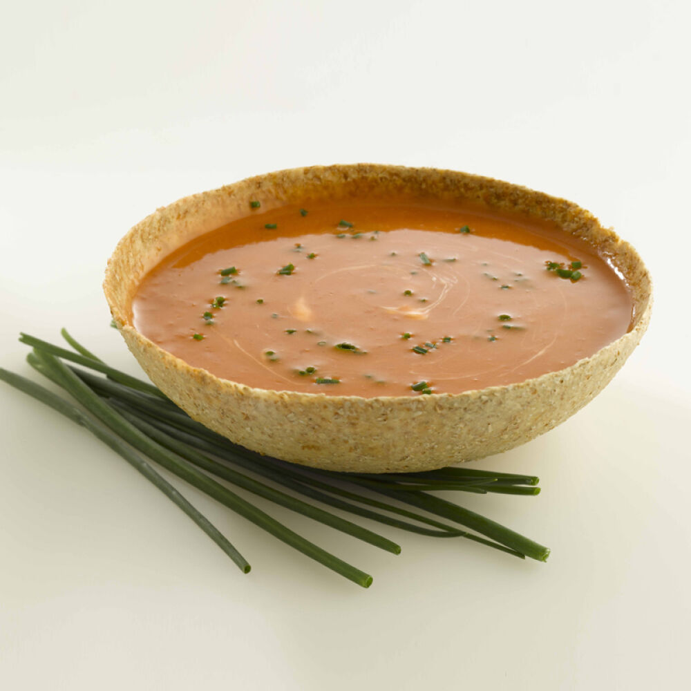 南非进口可以吃的碗谷物压缩可食餐具户外运动环保补能量创意绝配8个/盒1盒装