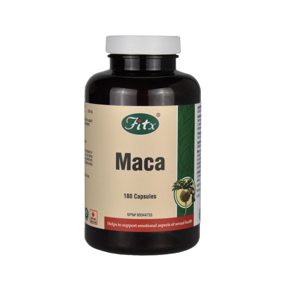 【全球购】加拿大Fitx菲特福康番茄红素锯叶粽精华胶囊90粒/瓶补肾壮阳番茄红素锯叶粽精华+玛卡