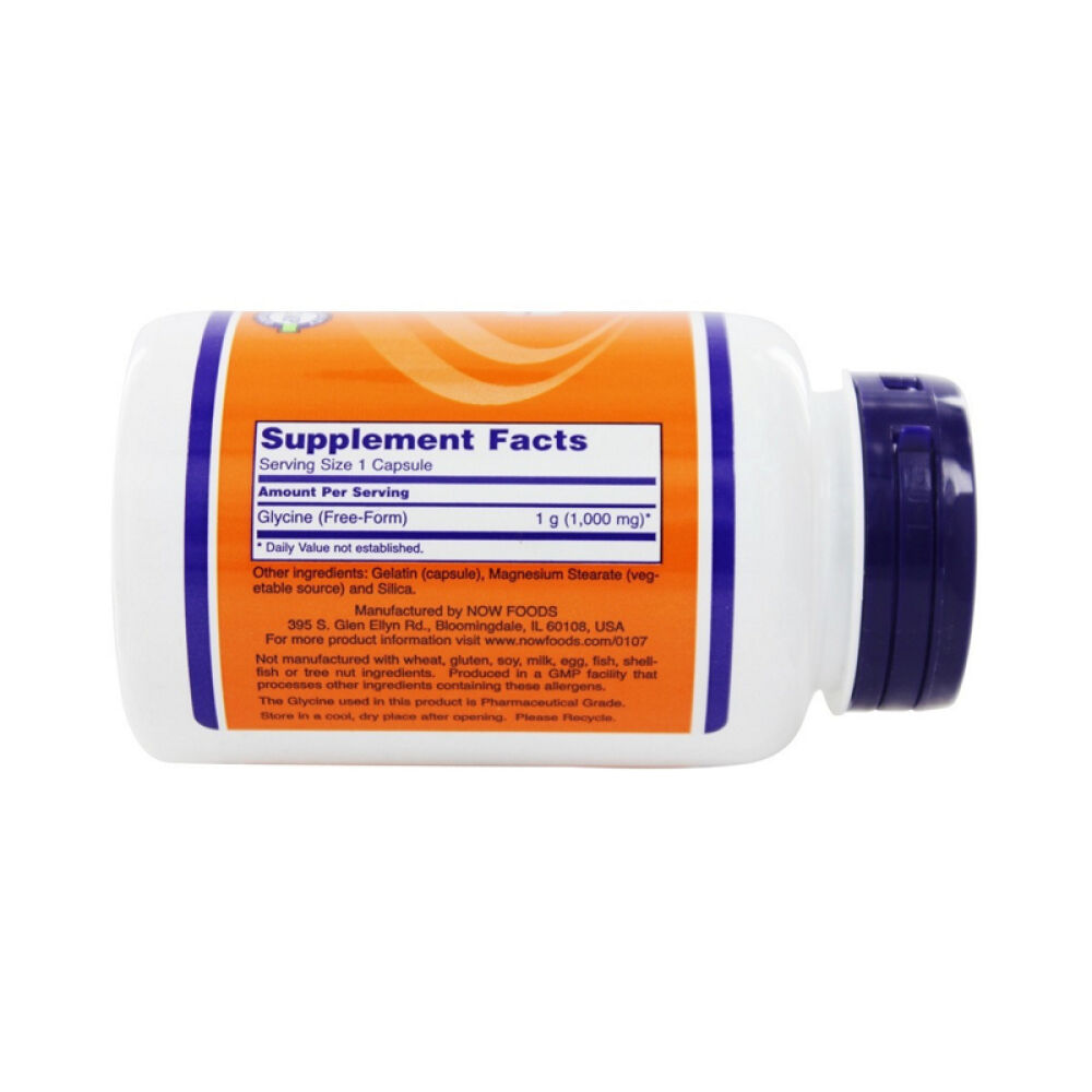 【美国正品直邮】NOWFoods诺奥支持糖原储存生成葡萄糖氨基酸保健品胶囊未定义100粒