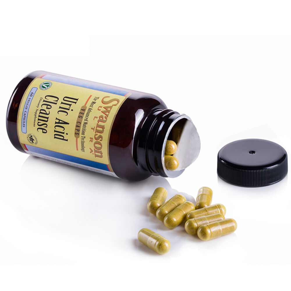 Swanson斯旺森降尿酸全素胶囊风湿性关节炎排酸利尿缓解关节疼痛60粒