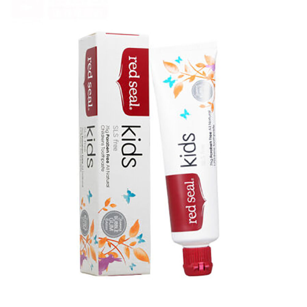 新西兰直邮原装进口redseal红印孕妇可用儿童牙膏75g3支装