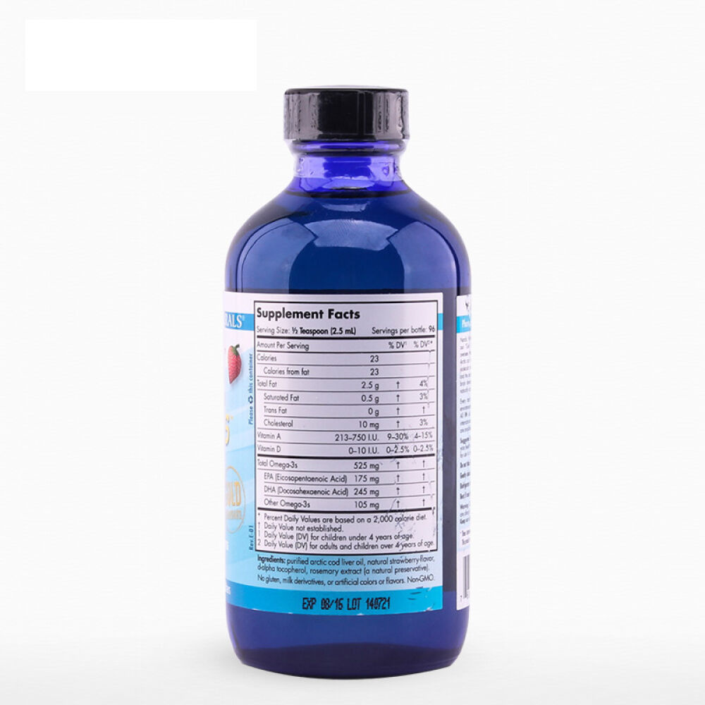 【全球购】NordicNaturals挪威小鱼婴儿DHA滴剂VD滴剂婴儿鱼油宝宝鱼油大鱼237ml