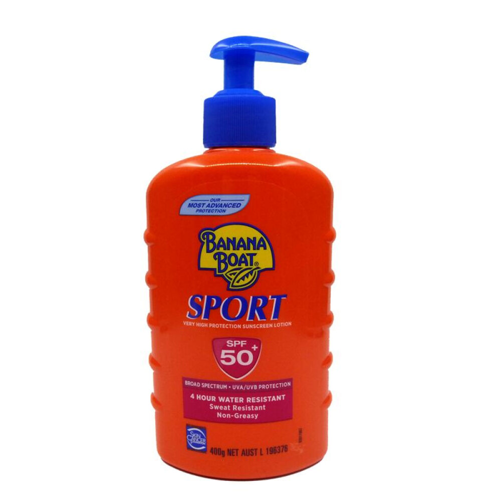 【澳洲直邮】澳大利亚BananaBoat香蕉船运动型防晒霜SPF50+400g