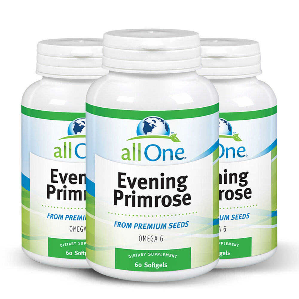 美国Allone进口月见草油胶囊调节女性内分泌延缓衰老两瓶装