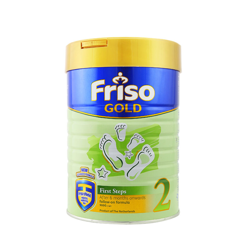 【全球购】美素佳儿Friso婴幼儿奶粉荷兰原装进口900g2段6-12个月