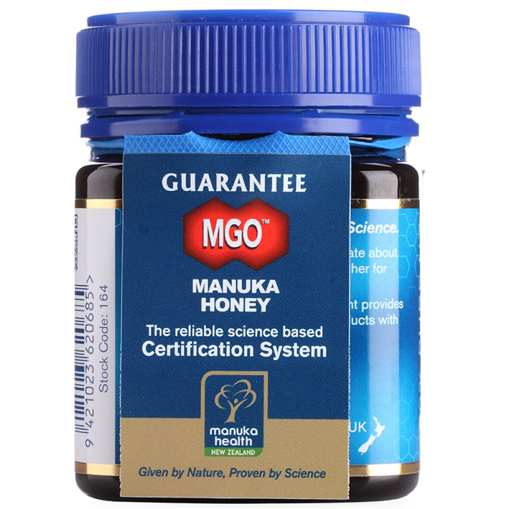 【全球购】新西兰进口ManukaHealth蜜纽康蜂蜜野花蜜麦卢卡蜂蜜包邮蜜纽康MGO250+麦卢卡蜂蜜250g2罐