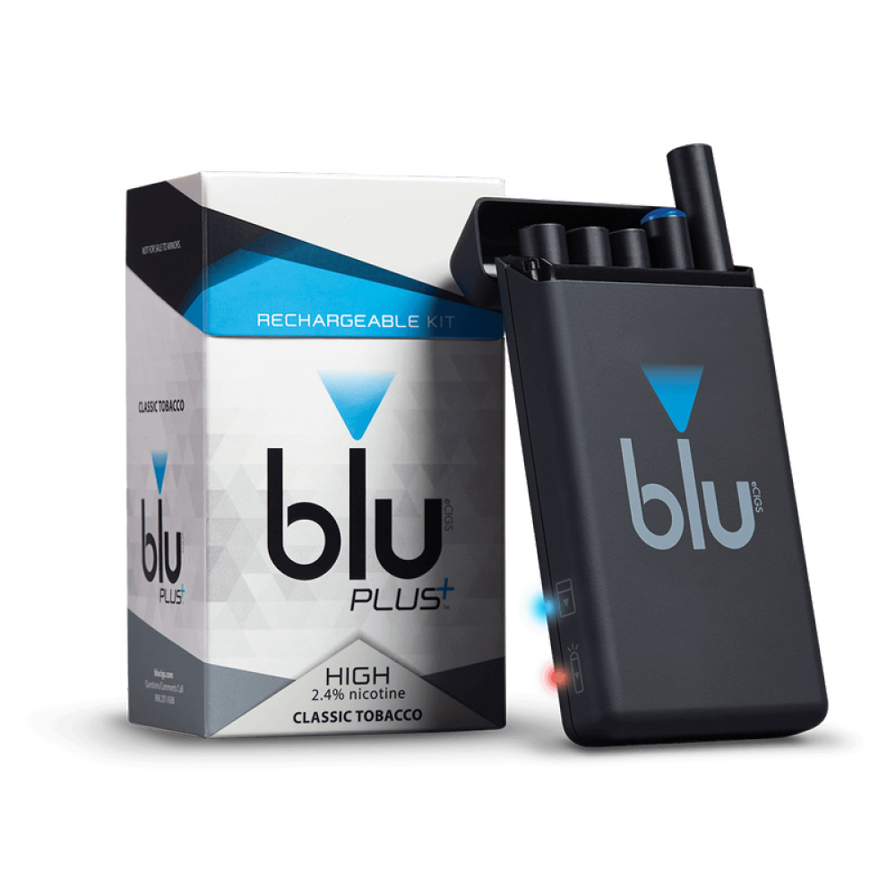 blu电子烟plus 升级版纸牌屋同款烟草味标准套装