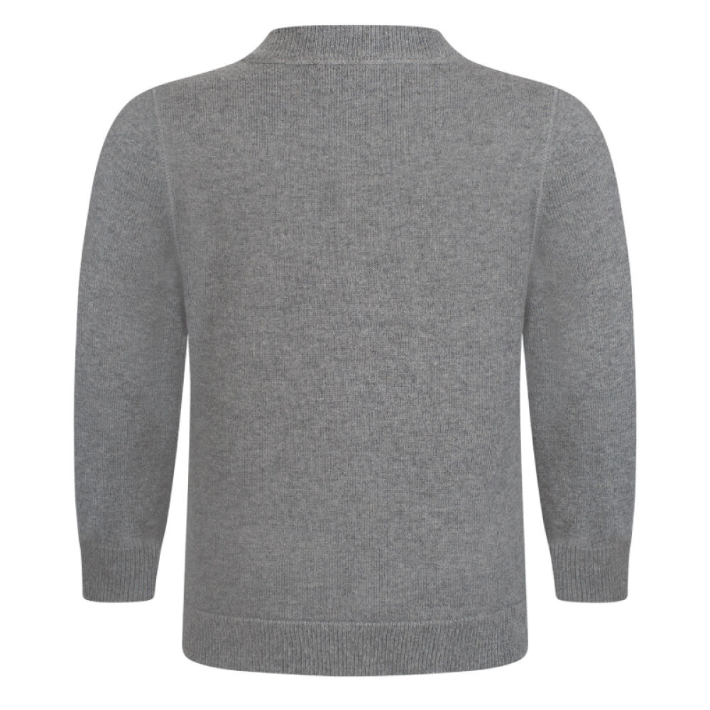 【JRE】全球购Childsplay儿童男孩时尚休闲优质纯棉长袖运动针织开衫灰色2S