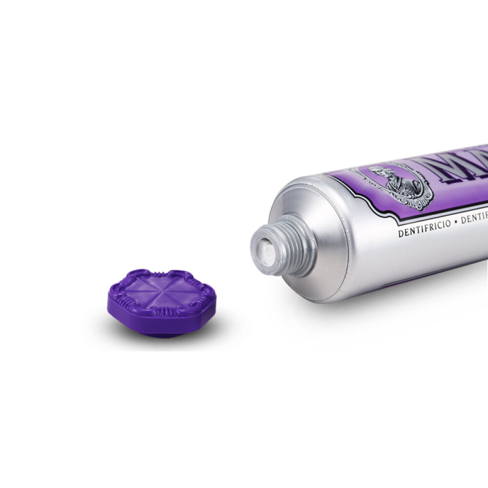 意大利MARVIS玛尔斯牙膏牙膏中的爱马仕75ml口腔清新口气多种味道75mlX3支女士套装蓝紫橘