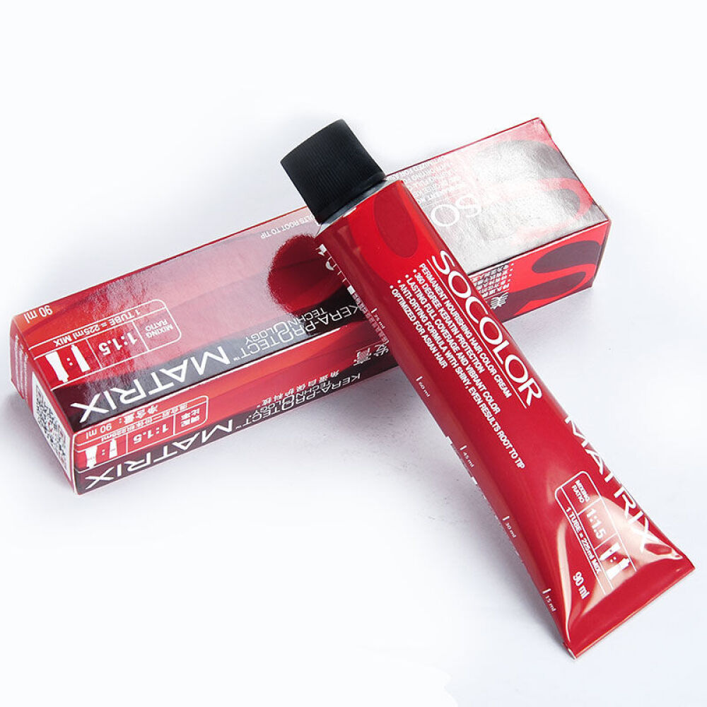 欧莱雅美奇丝炫彩染发剂染发膏90ml8浅亚麻色