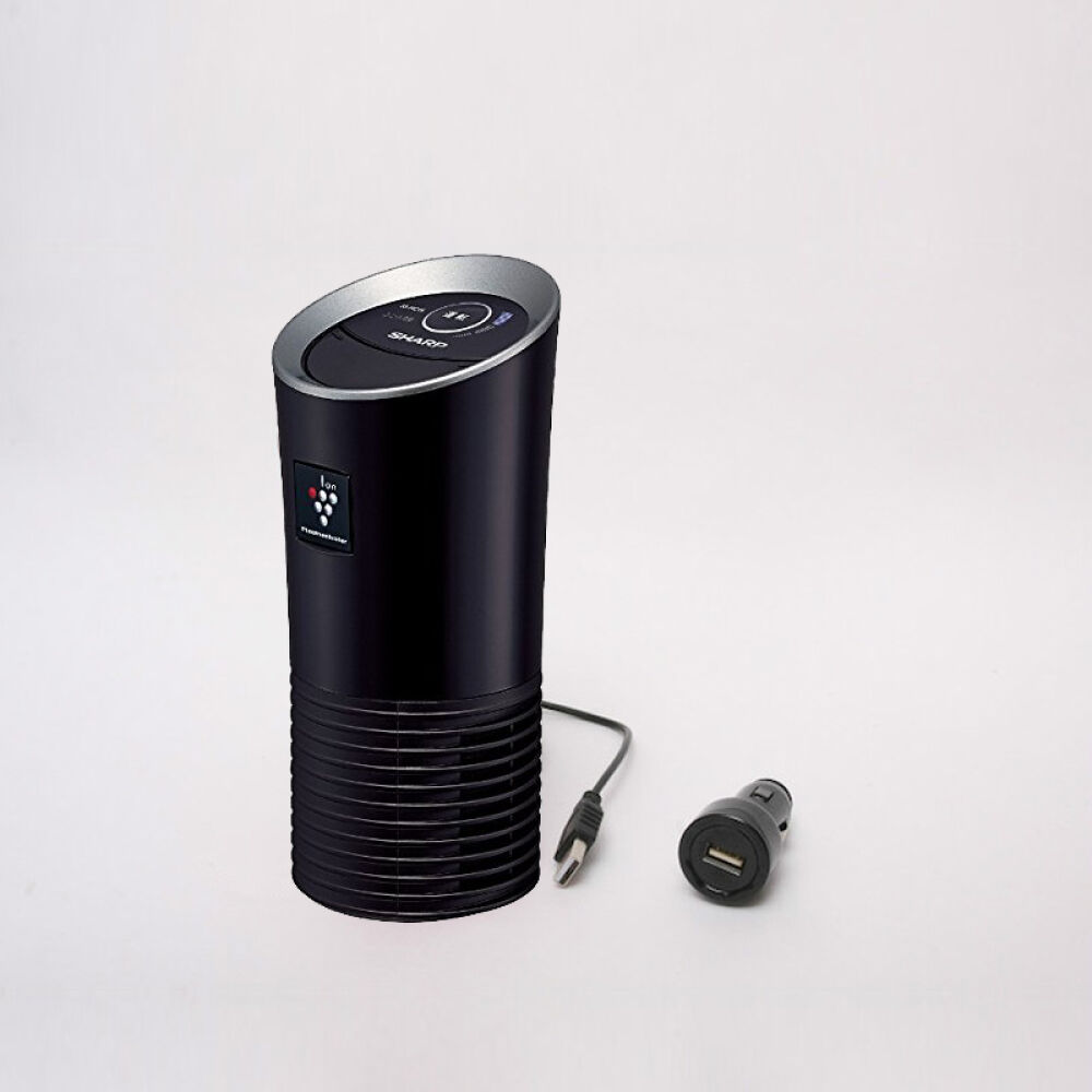 夏普SHARP车载空气净化器杀菌加湿负离子净化黑色IG-HC15