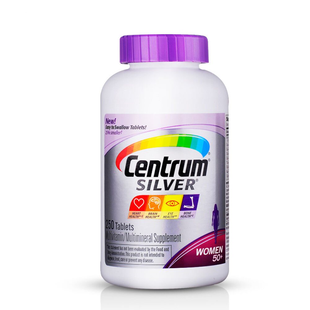 【全球购】美国Centrum善存银片中老年多种复合维生素矿物质男女善存组合装