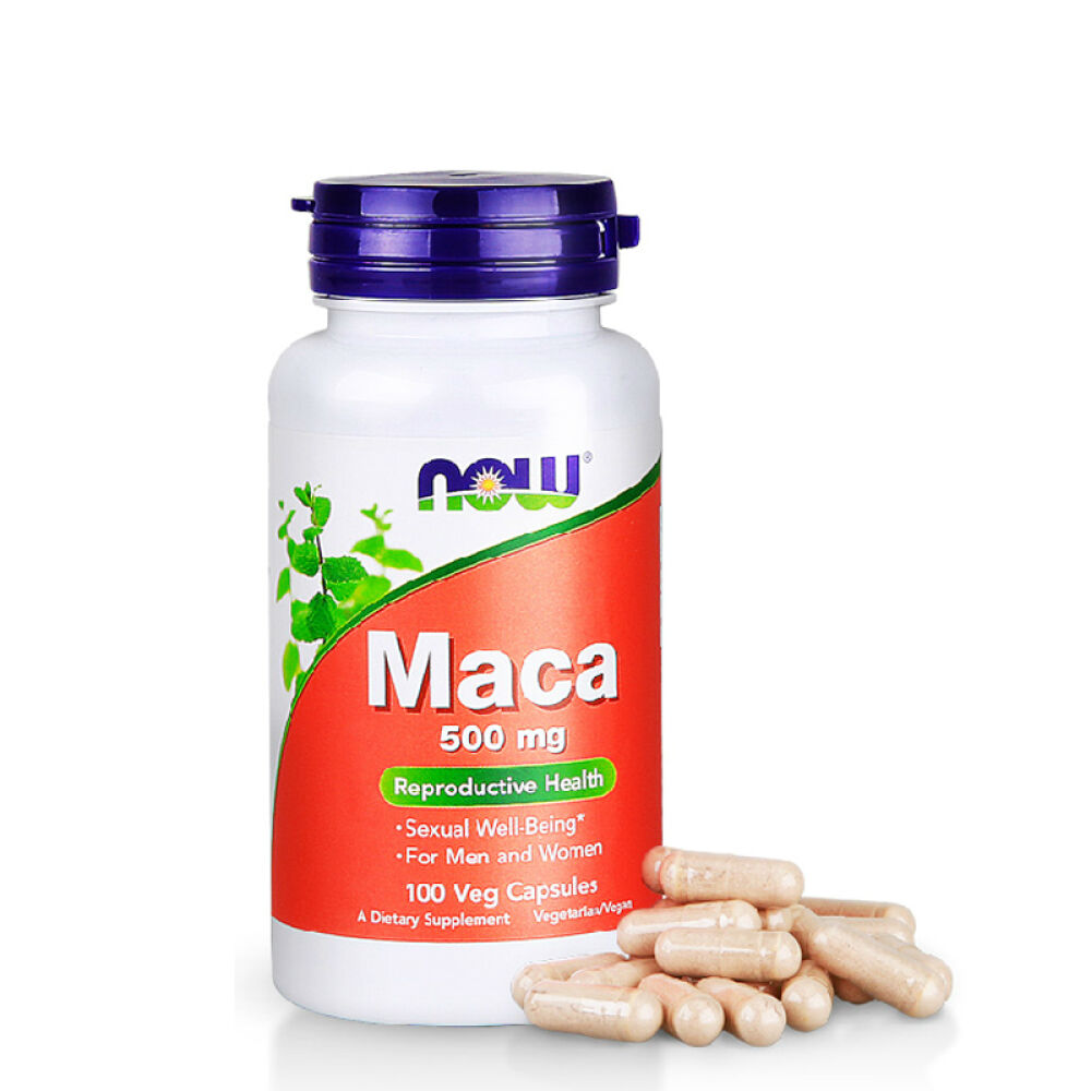 美国NowFoods诺奥玛卡胶囊秘鲁Maca玛咖精片100粒2瓶*100粒诺奥玛卡