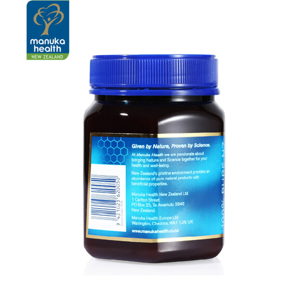 新西兰进口蜜纽康（ManukaHealth）蜂蜜高浓度麦卢卡+养胃护胃暖胃美容养颜MGO100+麦卢卡蜂蜜1kg