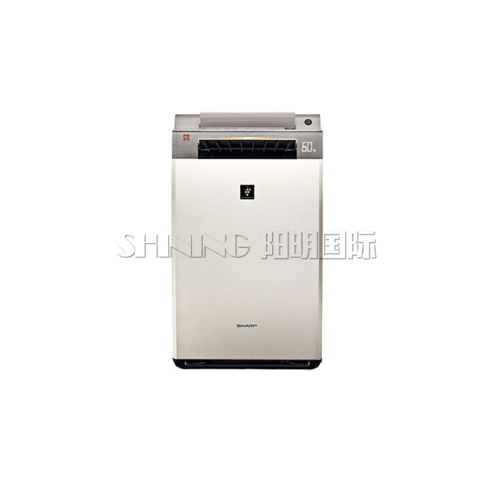 夏普(Sharp)KI-EX55/75/100日版负离子加湿空气净化器除甲醛除尘KI-EX100香槟色