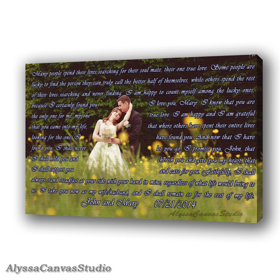 weddingvows,firstdancelyrics,weddingcanvas,vowstocanvasgift
