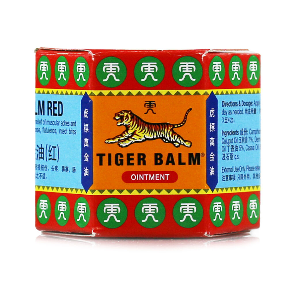 【香港地区直邮】虎标颈肩舒万金油镇痛药布虎标万金油红色19.4g.