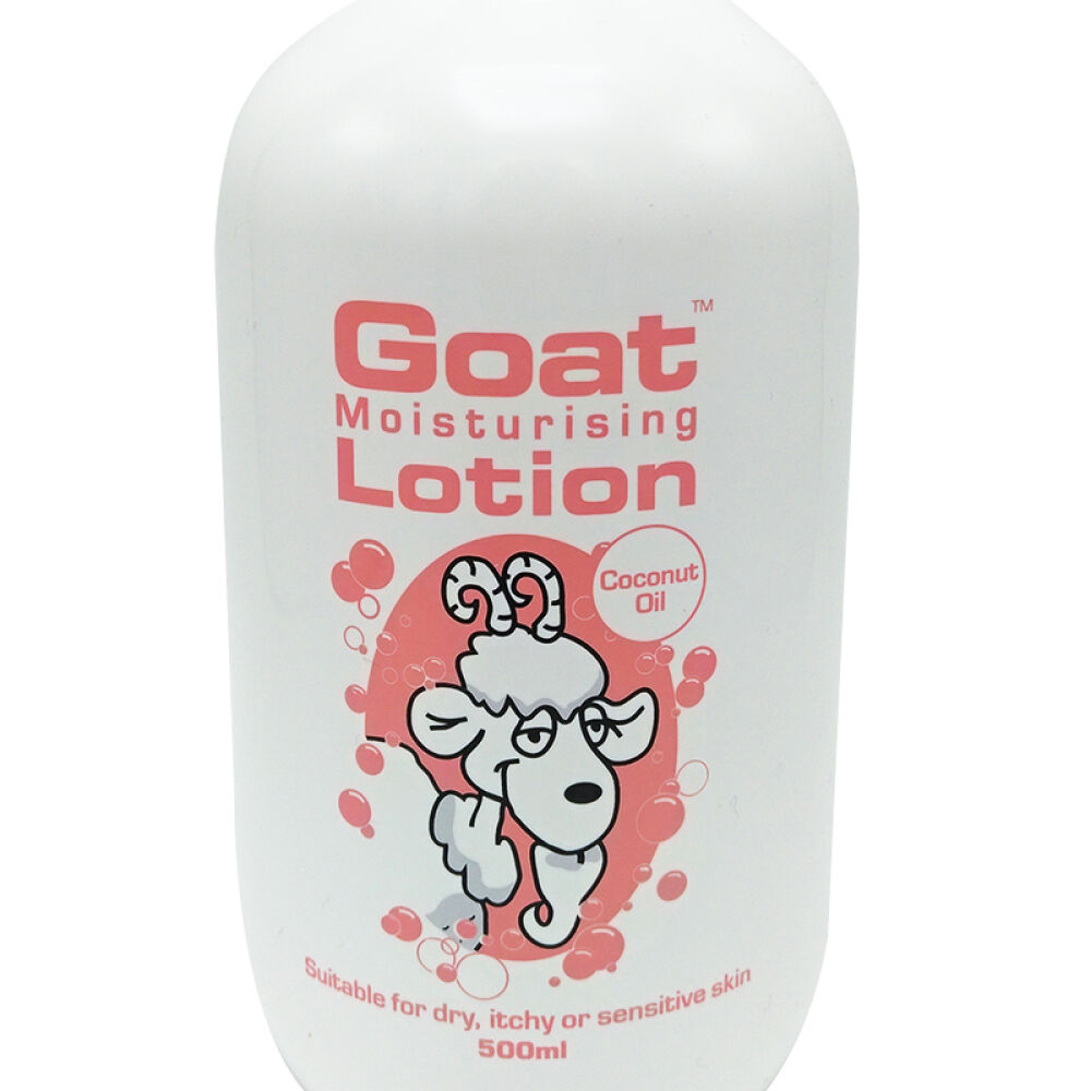 自营山羊奶goatsoap羊奶滋润保湿身体乳椰子味澳洲进口500ml