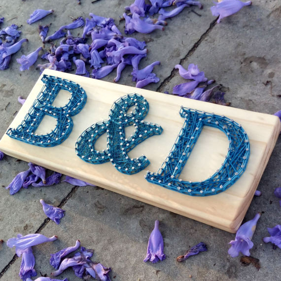 CustomInitialsStringArt,LoveStringArt,StringArtInitial,LastNameWoodenSign,Unique,CustomInitialWallArt,CustomWeddingGift